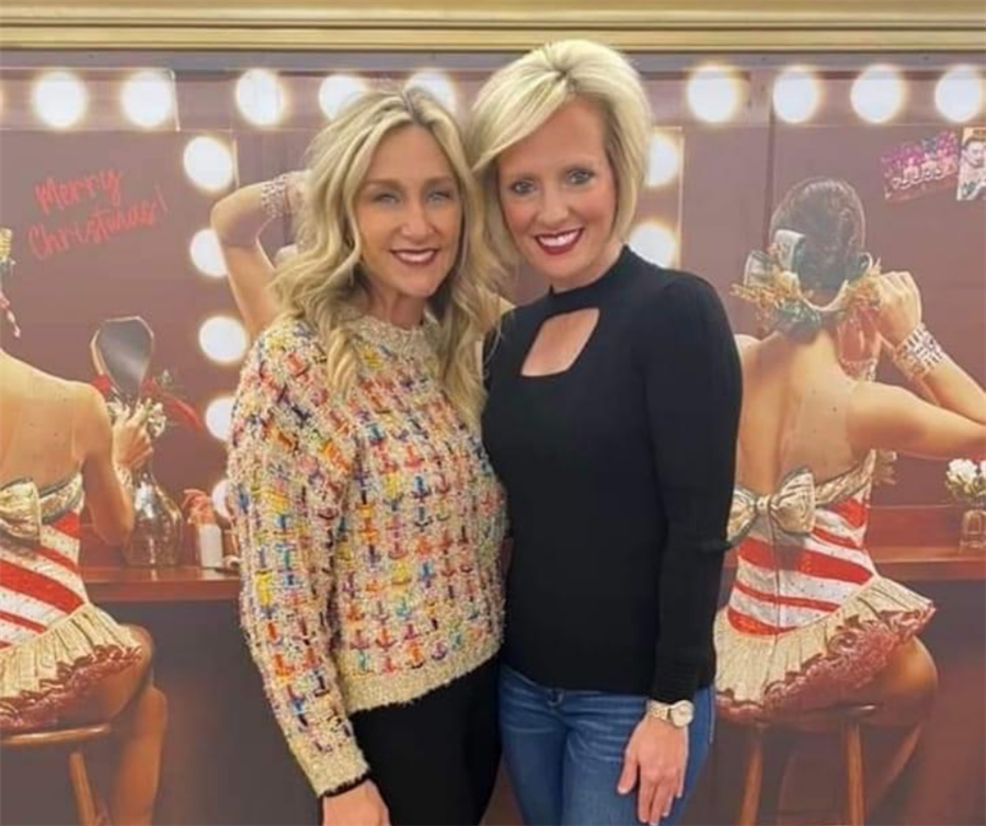 photo of Mrs. April Henderson and Mrs. Brandy Keeton at Radio City Music Hall